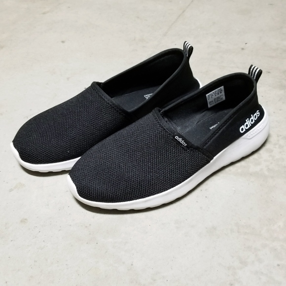 adidas neo cloudfoam lite racer slip on